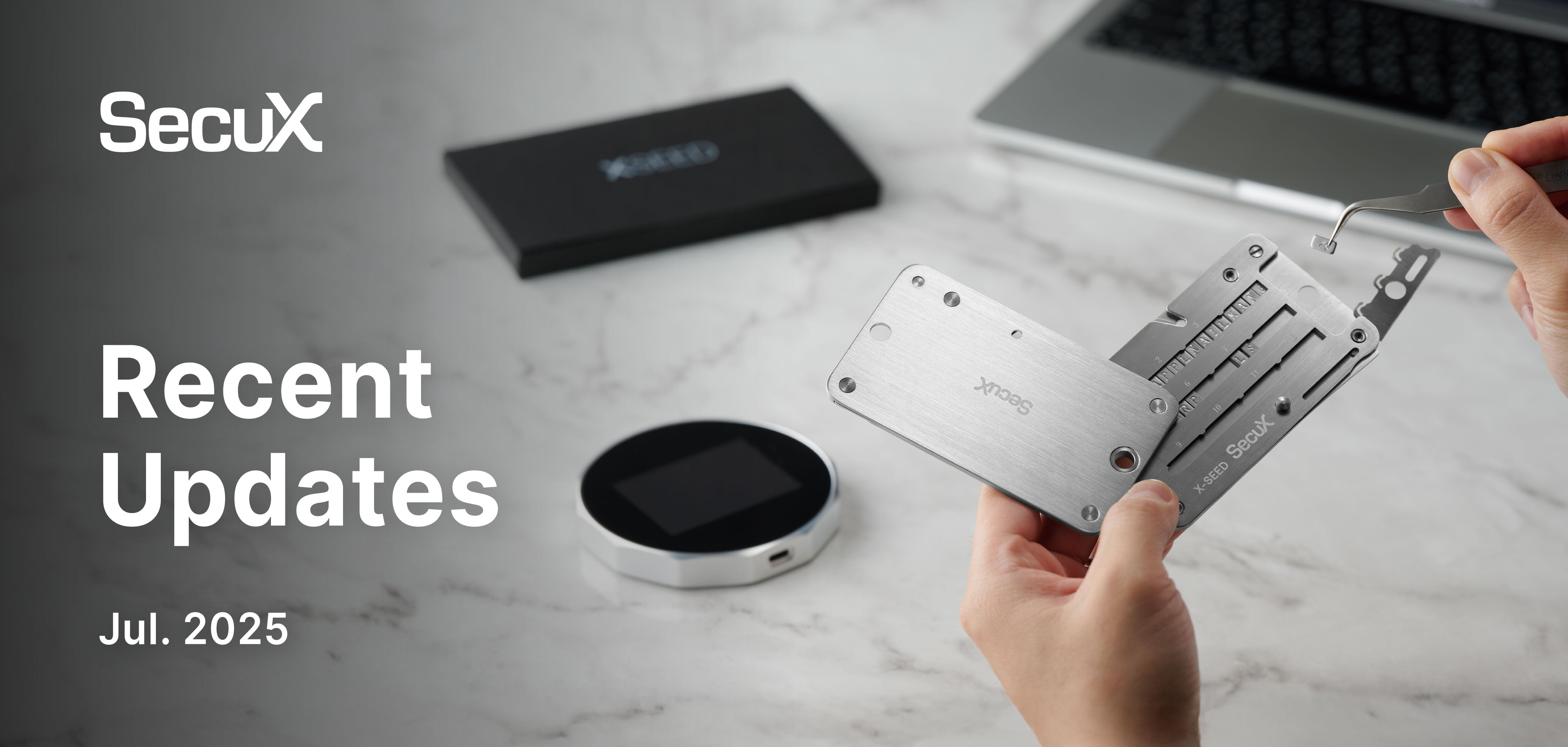 July 2025 SecuX Wallet App Update: Solana Token 2022 Support & Securit