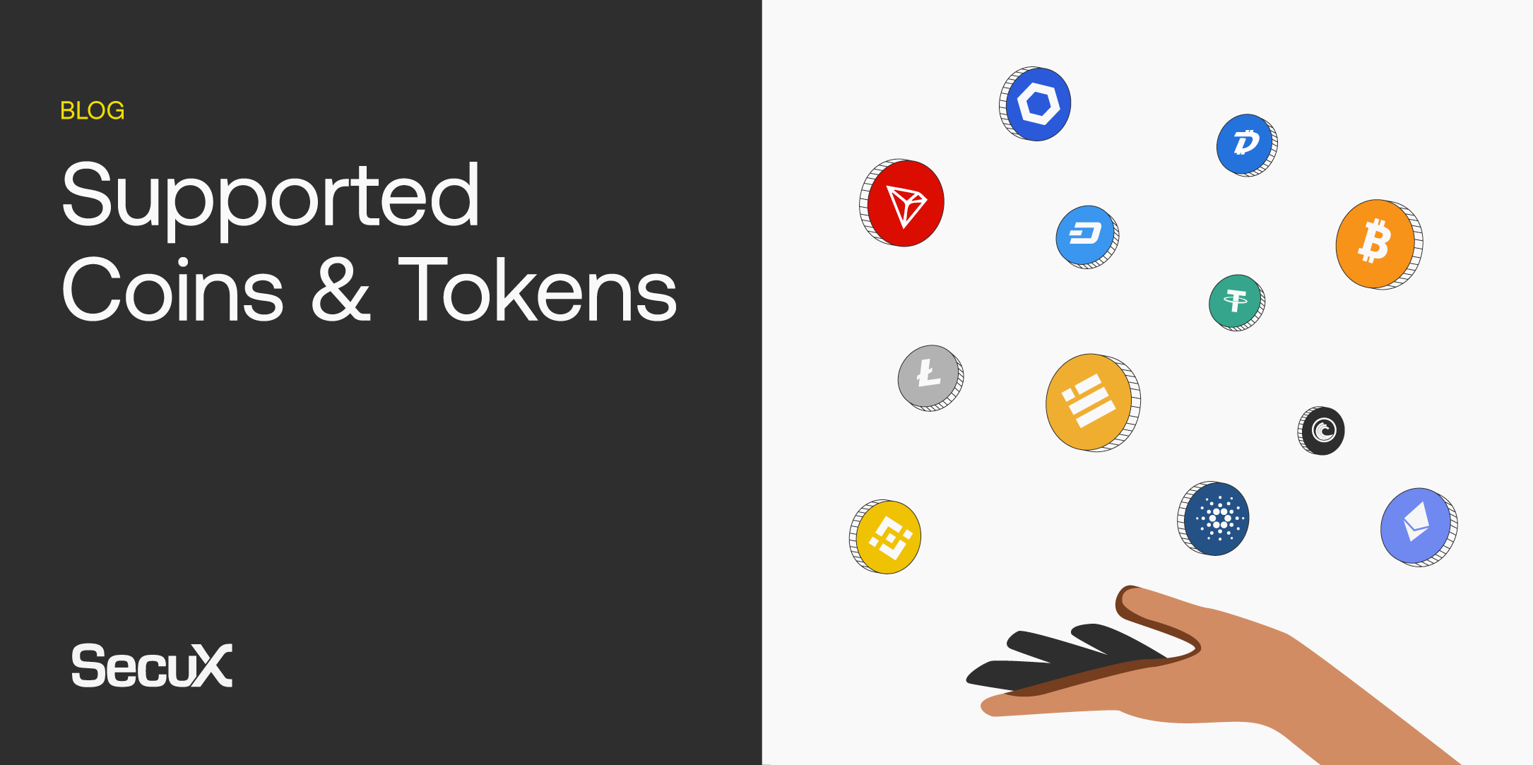 Coins and Tokens Supported | SecuX Hardware Wallets Blog