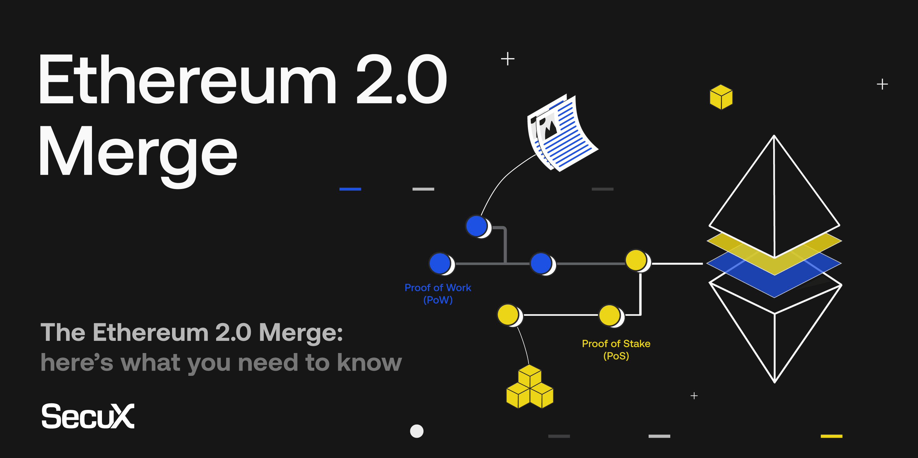 The Ethereum 2.0 Merge | SecuX Blog