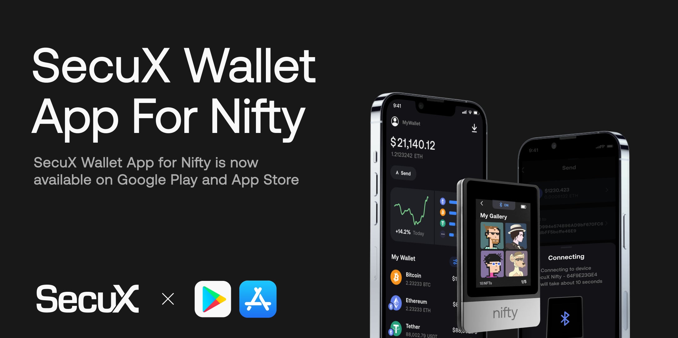 SecuX Wallet App for Nifty | SecuX Hardware Wallet