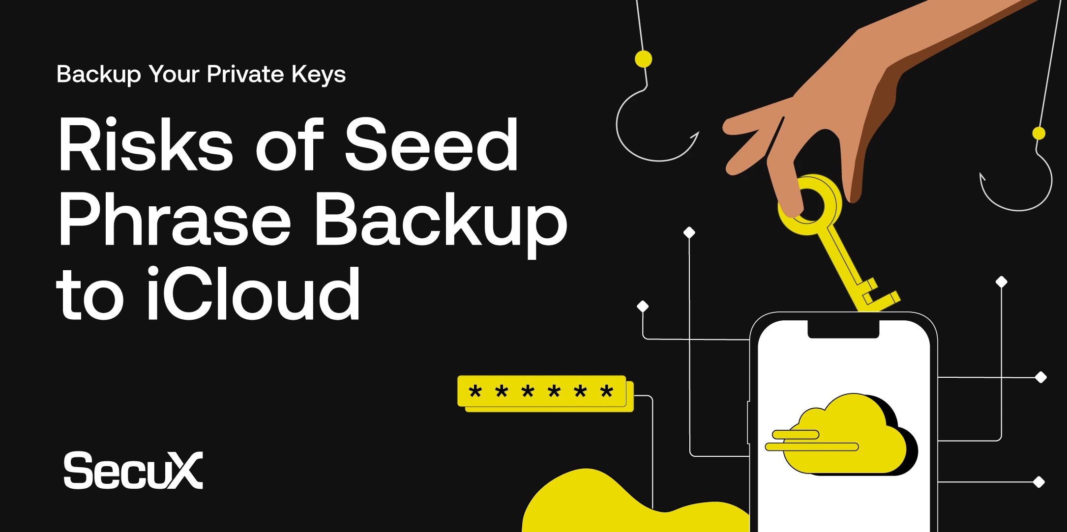 Is it okay to save your private keys to iCloud | SecuX Blog