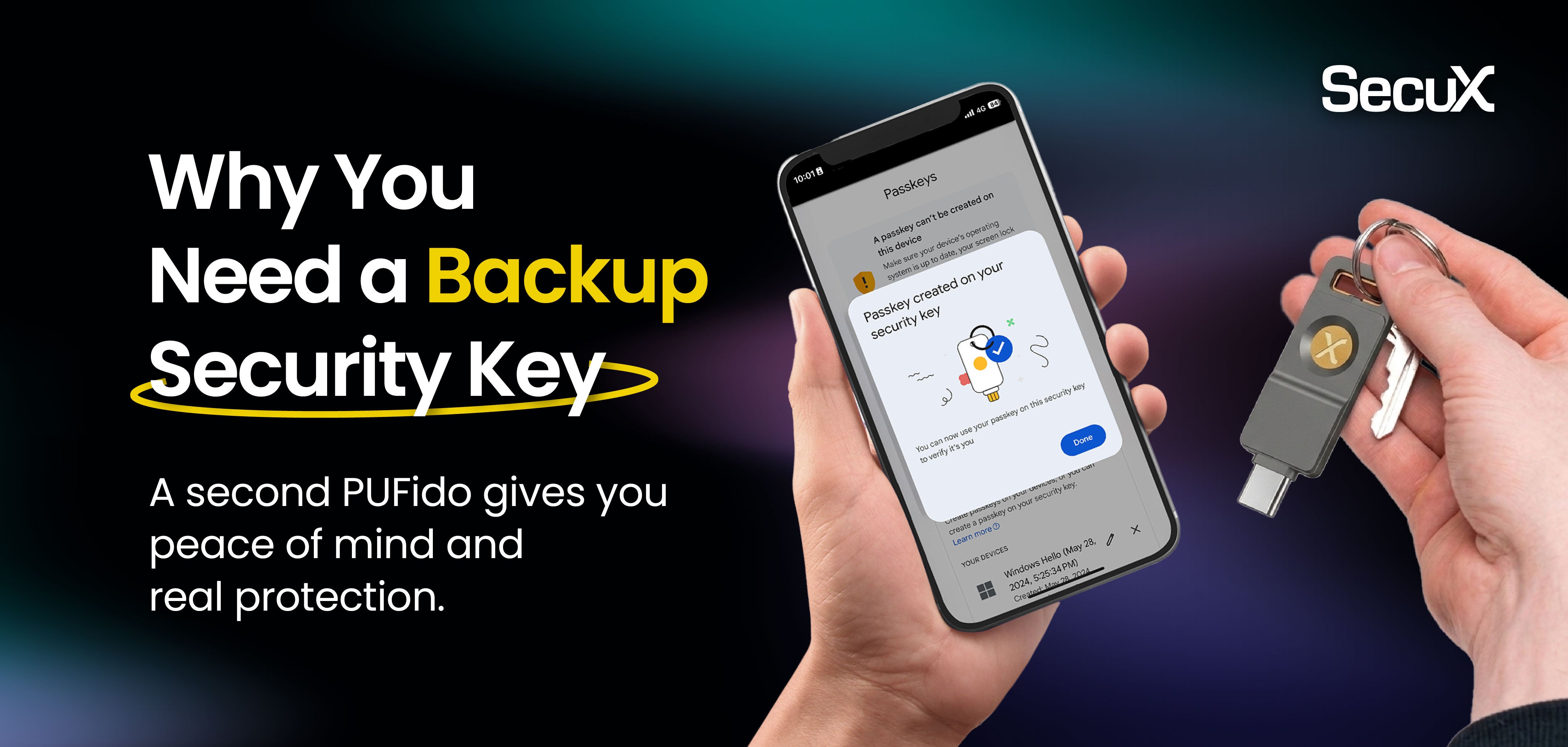 Why You Need a Backup Security Key – SecuX
