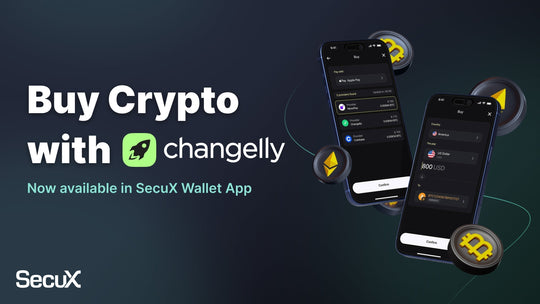 Buy Crypto in SecuX Wallet App with Changelly