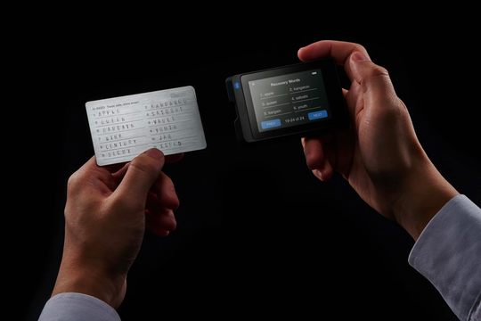 Image of SecuX crypto wallet