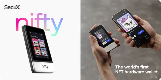 SecuX Nifty: World’s First NFT-focused Hardware Wallet Unveils at Bitcoin 2022 Miami and Paris NFT Day/ PBWS