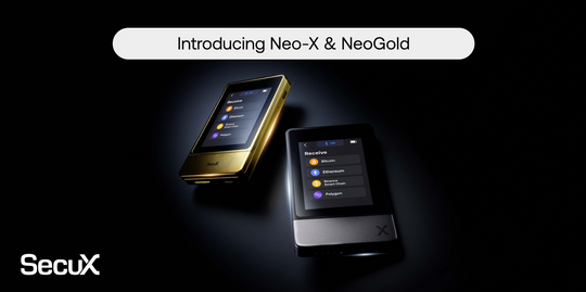 SecuX Neo series: Elevate Your Crypto Experience with Neo-X and NeoGold