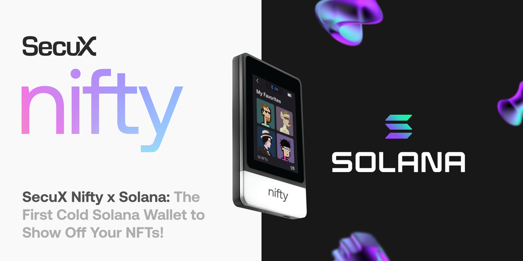 The First Cold Solana Wallet to Show Off Your NFTs | Product