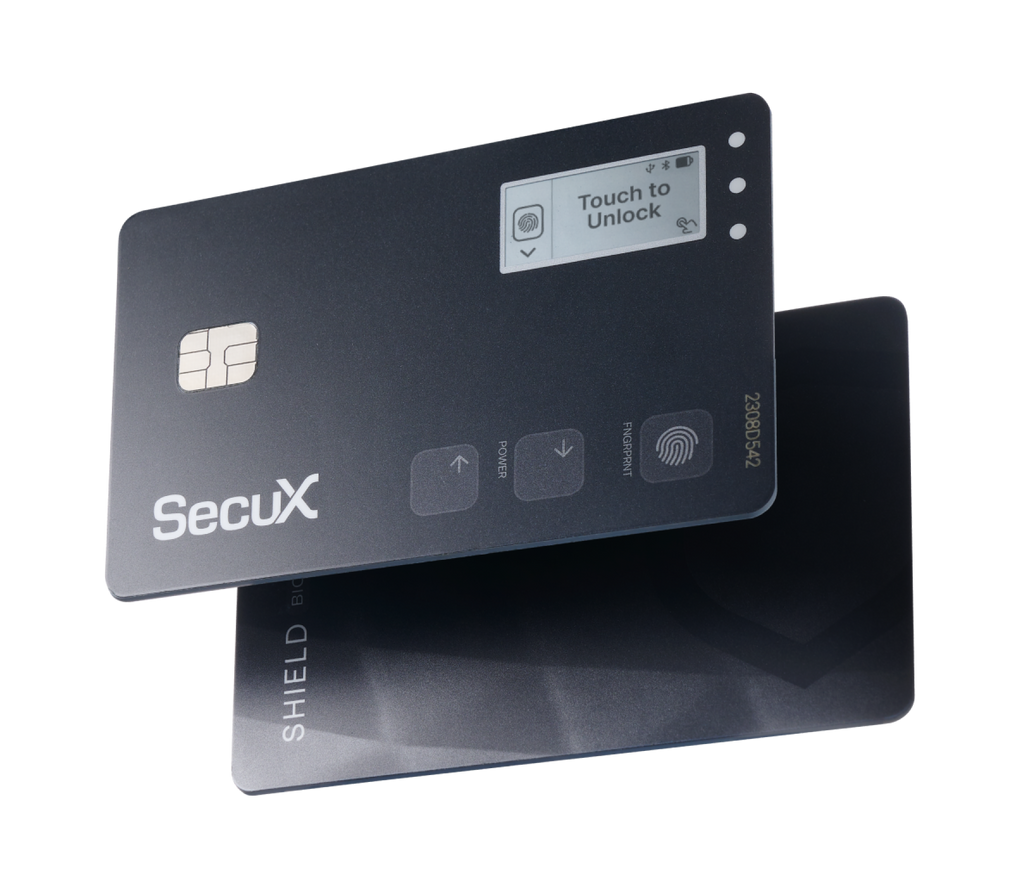 SecuX Shield BIO Hardware Wallet for Crypto and NFT | Best Cold Wallet
