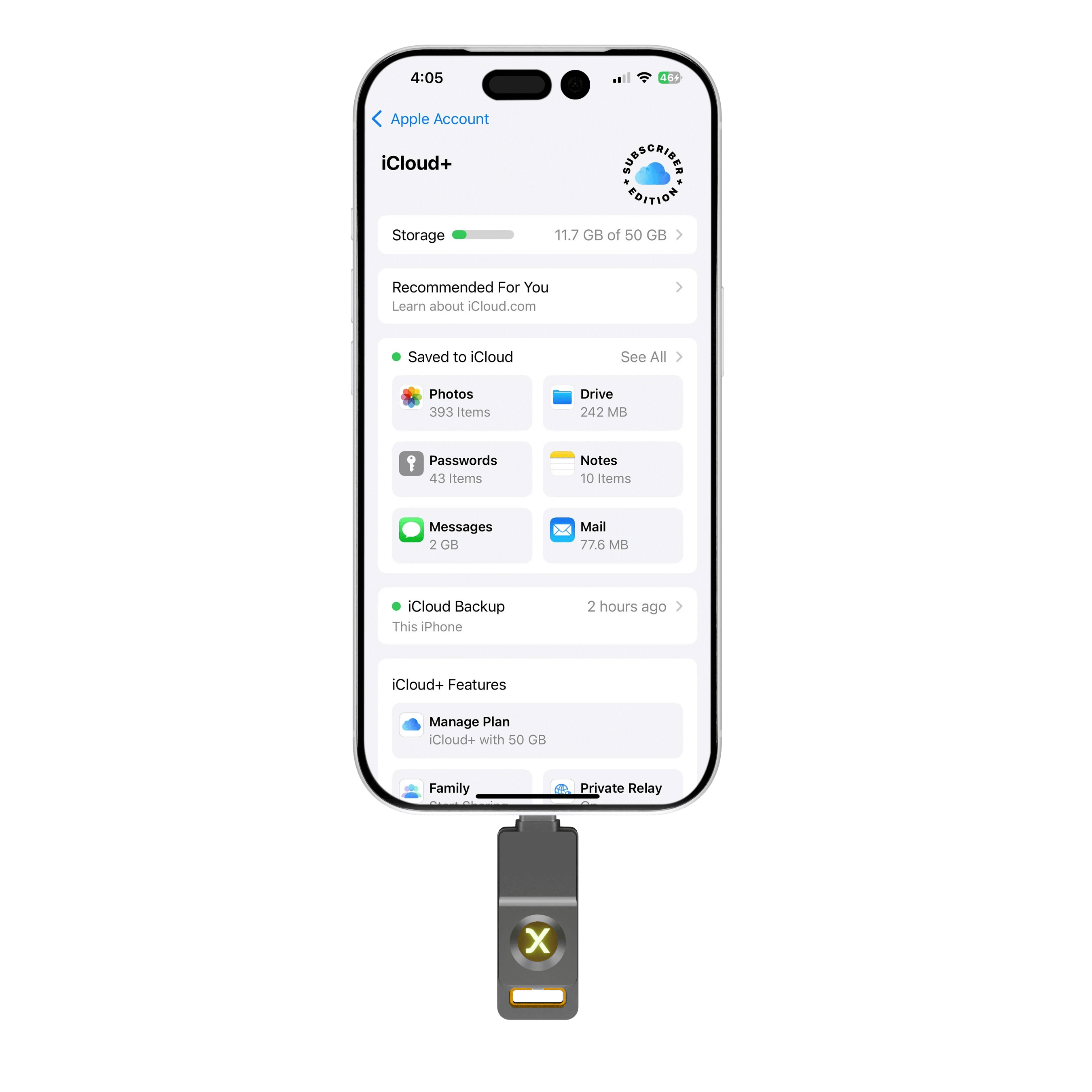 Clife File PUFido® Drive Clife Key – SecuX