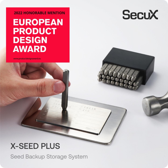 SecuX Official Shop – SecuX W20 + X-SEED PLUS Deluxe Backup Set