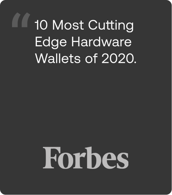 10 Most Cutting Edge Hardware Wallets Of 2020-Forbes