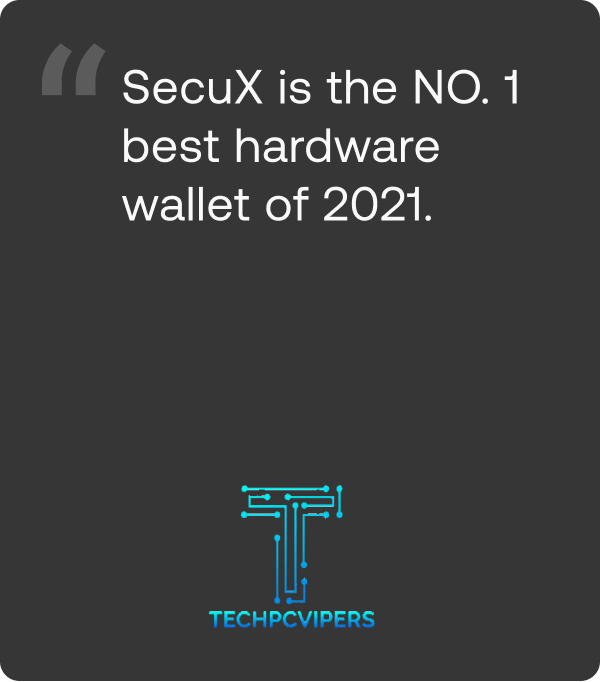 5 Best Hardware Wallets of 2021. SecuX is Ranked NO. 1 Hardware Wallet.